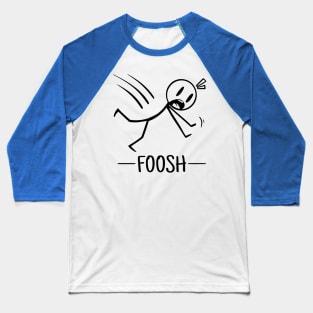 Fall On an Out Stretched Hand cartoony design Baseball T-Shirt